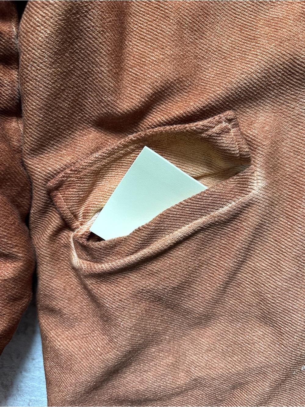 Something Navy Reversible Teddy Coat in Camel - Picture 9 of 12
